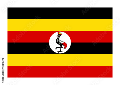 Flag of Uganda Free Download Flag of Uganda - GFXLoad