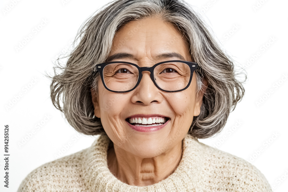 Portrait of a smiling senior woman Portrait of a smiling senior woman