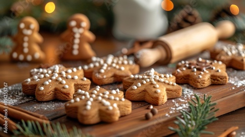 Festive Christmas Cookies