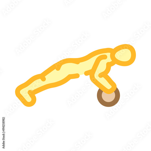 pistol squats fitness exercise leg color icon vector. pistol squats fitness exercise leg sign. isolated symbol illustration