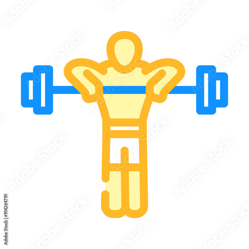 curtsy lunges fitness exercise leg color icon vector. curtsy lunges fitness exercise leg sign. isolated symbol illustration