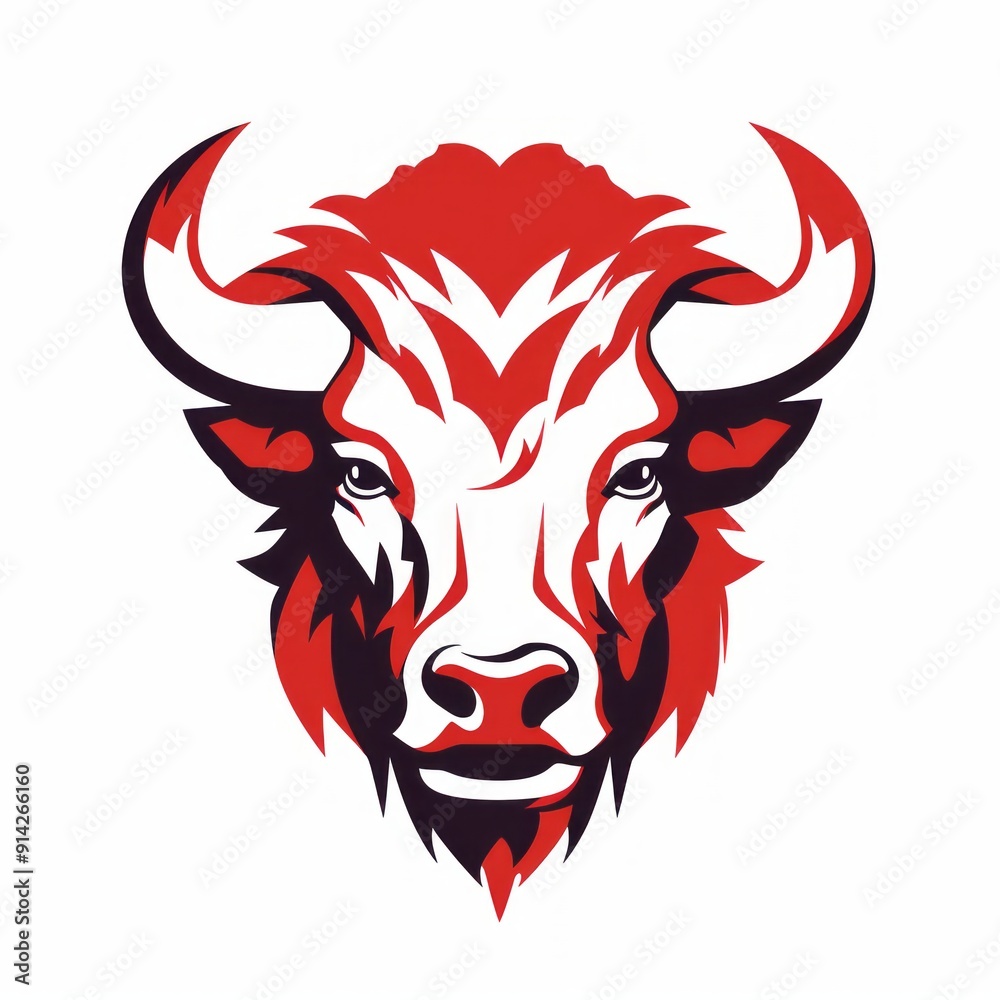 animal icon and logo on a white background Created with Generative AI technology animal icon and logo on a white background Created with Generative AI technology