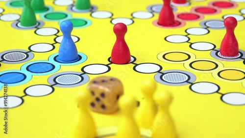 Move the game piece on the game board