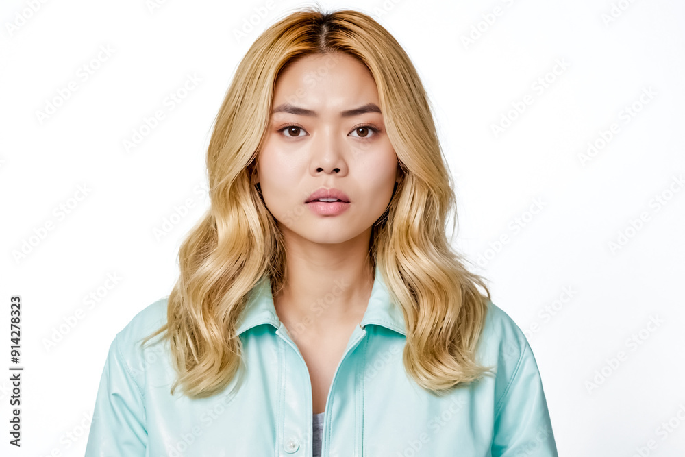 Young woman looking thoughtfully Young woman looking thoughtfully