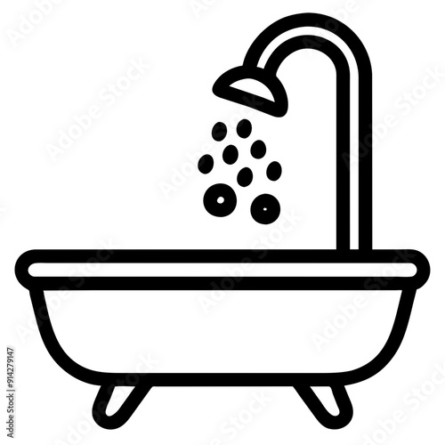 Elegant Bathtub for Relaxation and Luxurious Bathing Experience