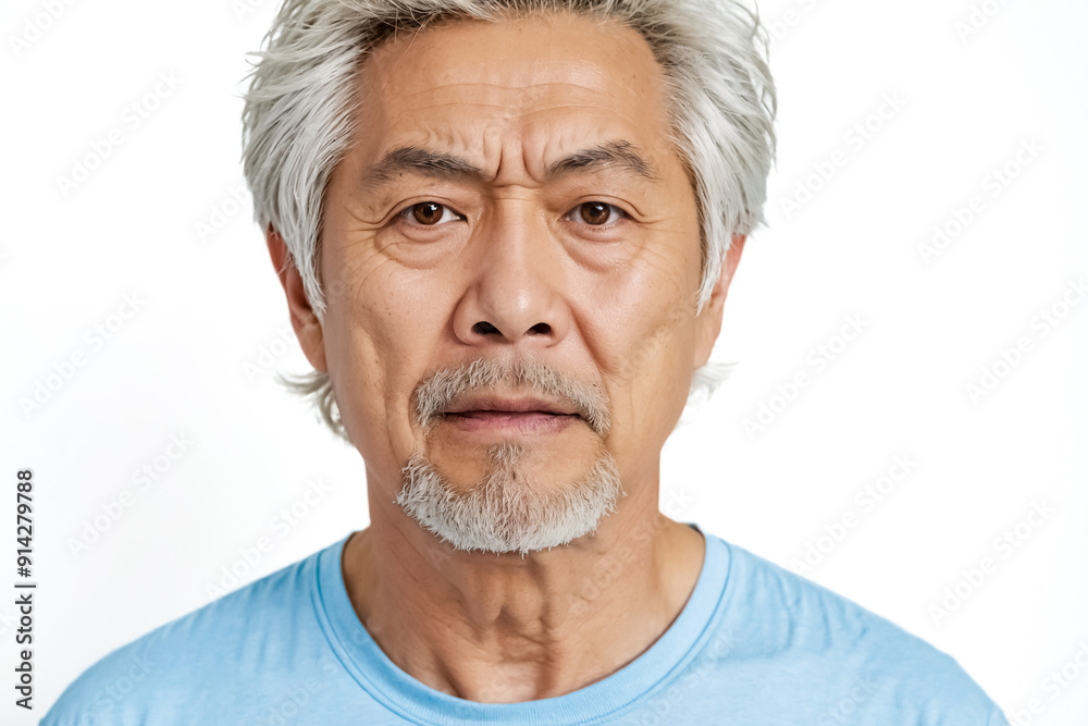 Portrait of a Serious Senior Man Portrait of a Serious Senior Man