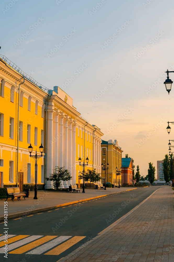 Fototapeta premium street in the kremlin