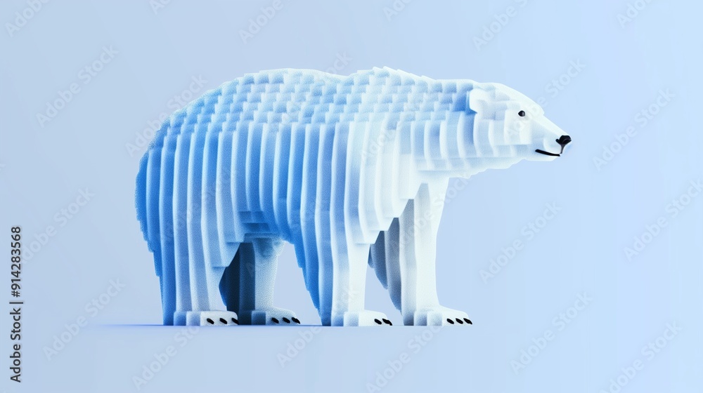 Stylized polar bear representing the Polaris data science Python ...