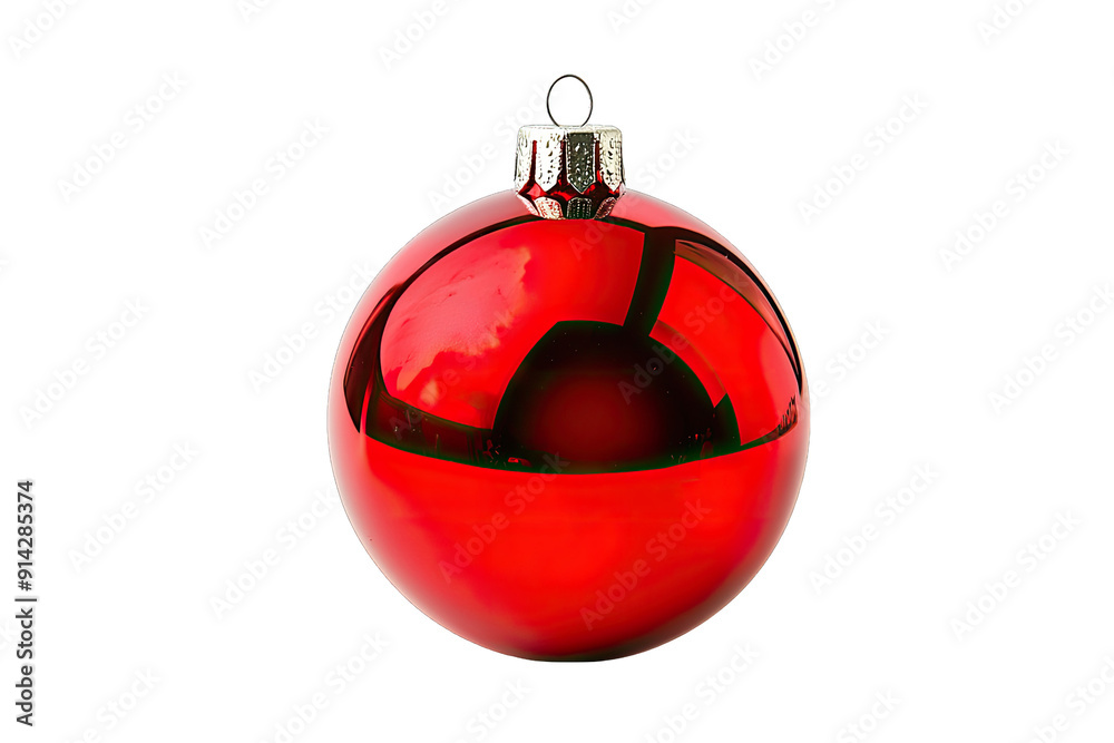 A beautiful shiny red Christmas ornament perfect for holiday decorations and festive gatherings. A beautiful shiny red Christmas ornament perfect for holiday decorations and festive gatherings.