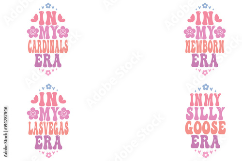 In my cardinals' era, in my newborn era, in my Las Vegas era, in my silly goose era keychain designs