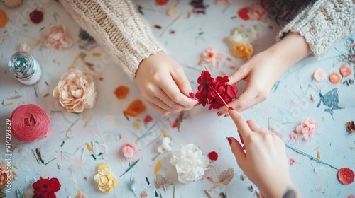 Art and craft creativity handmade DIY project design