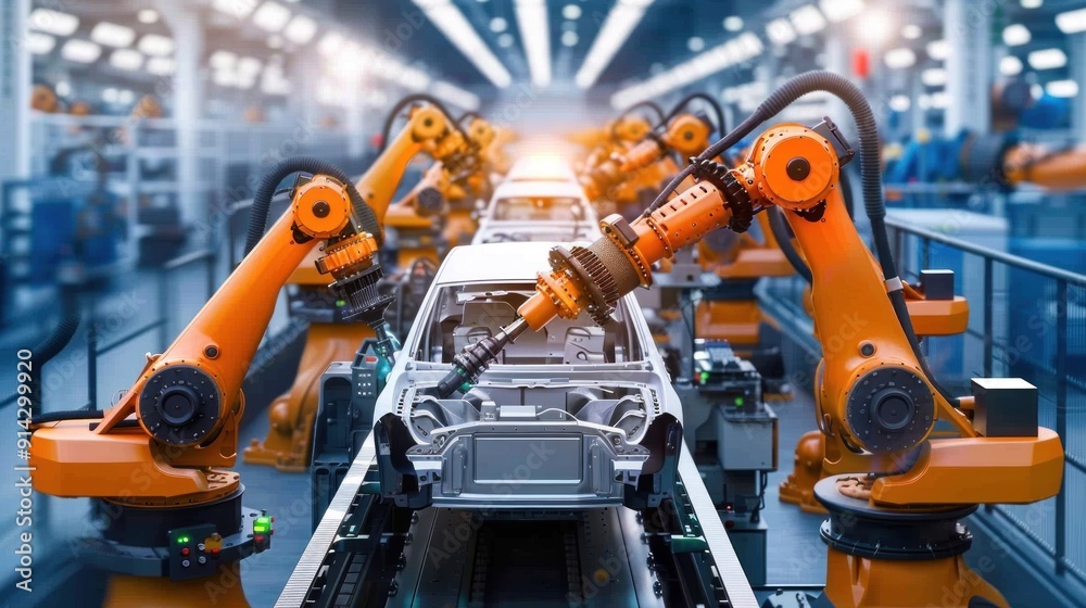 Automated Car Assembly Line Automated Car Assembly Line
