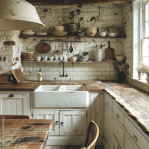 interior of a kitchen