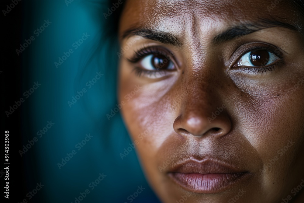 Close-Up Portrait of a Woman with Intense Expression
Close-Up Portrait of a Woman with Intense Expression