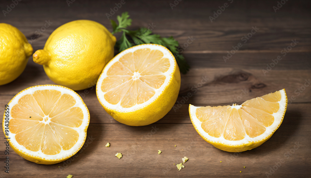 lemons on a table lemons on a table
