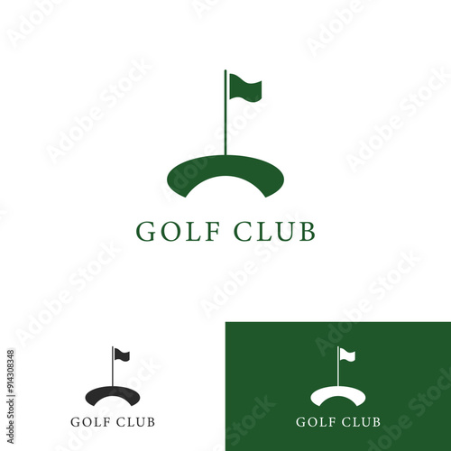 Logo Golf club vector high quality
