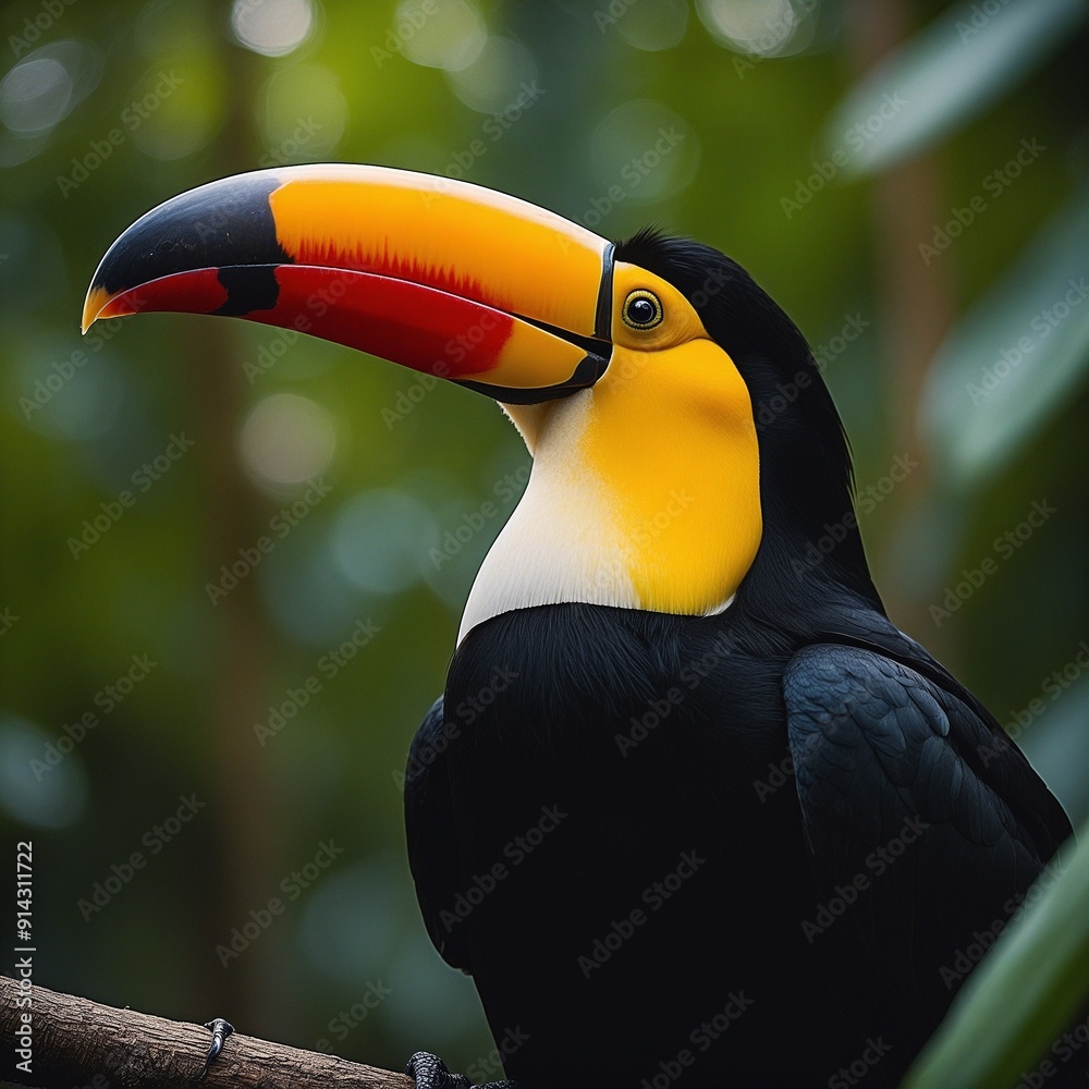 Fototapeta premium toucan in the park