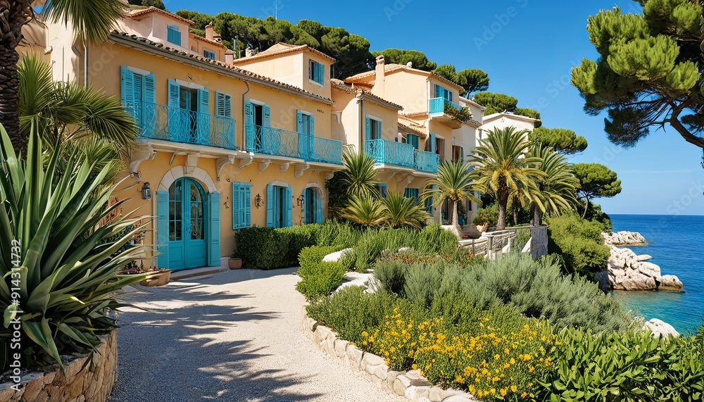 Fototapeta premium Summer in Harbor Towns