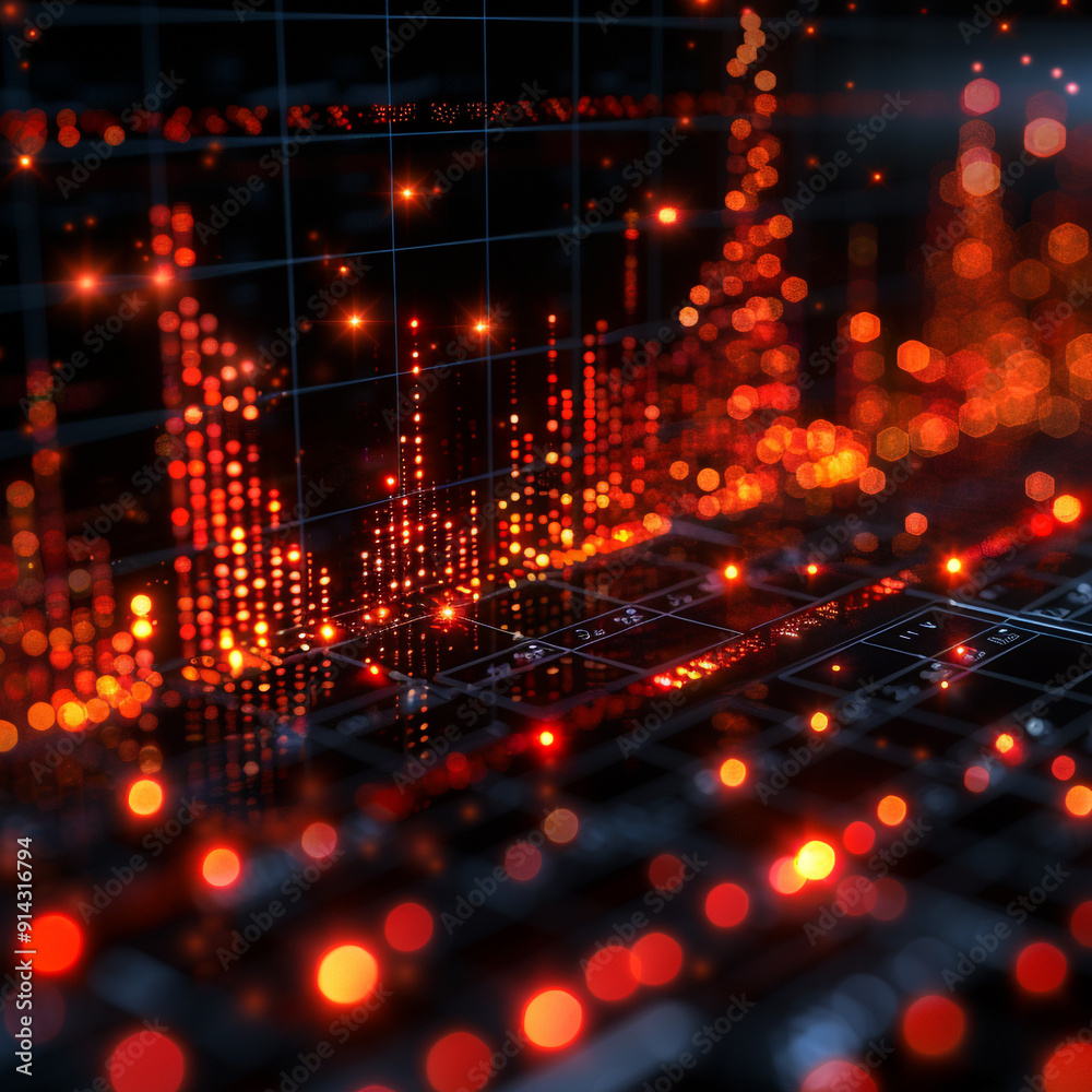 abstract lights background abstract lights background