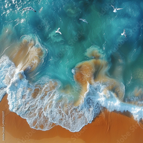 jellyfish in the sea