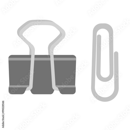 クリップのイラスト