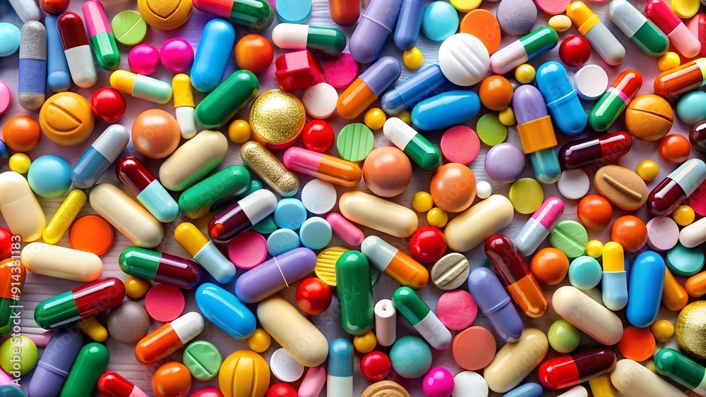 A Symphony of Colors: A Visual Representation of Pharmaceutical Diversity generative AI A Symphony of Colors: A Visual Representation of Pharmaceutical Diversity generative AI