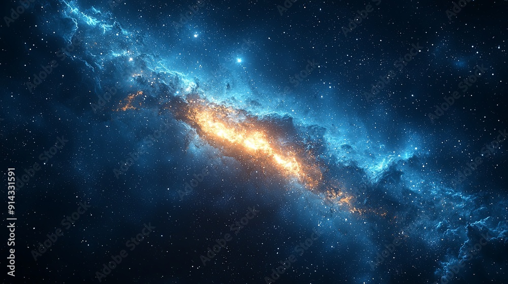 background with space