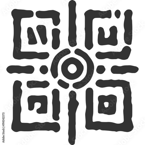 Omni Presence Vintage Illustration Vector