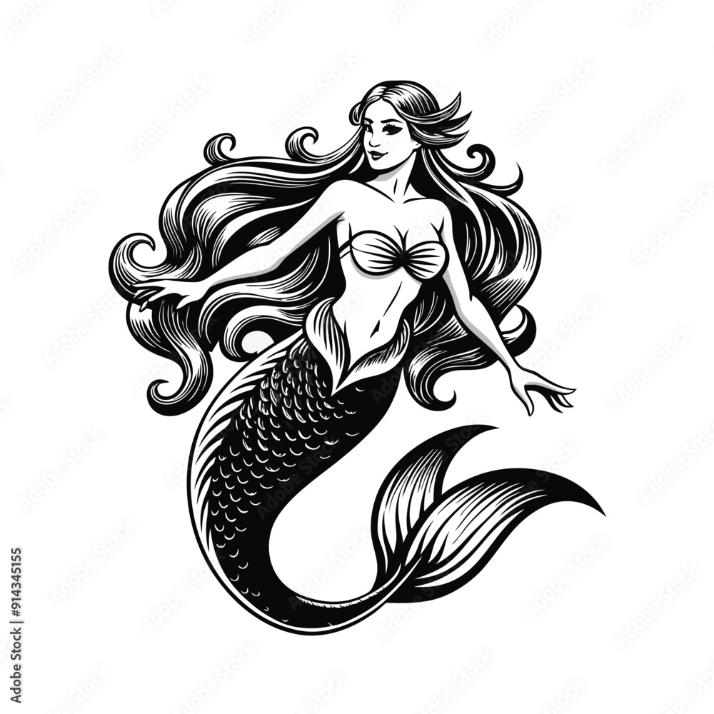 Old engraving style vector illustration Old engraving style vector illustration