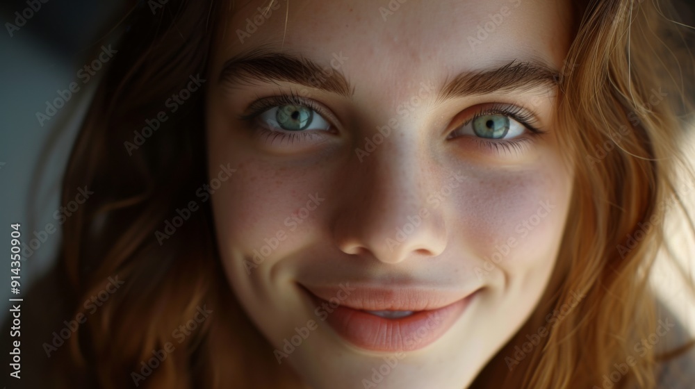 Close up portrait of a woman Close up portrait of a woman