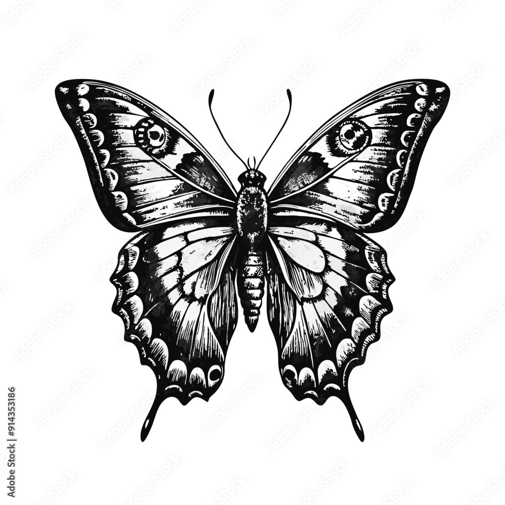 Old engraving style vector illustration Old engraving style vector illustration