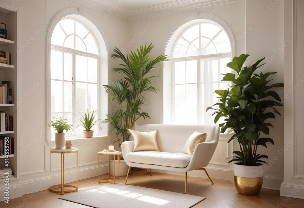 White and gold theme interior modern minimalism photo realism neww Style 3d Paints Doodle Illustration Deep View High Results 4k HD White and gold theme interior modern minimalism photo realism neww Style 3d Paints Doodle Illustration Deep View High Results 4k HD