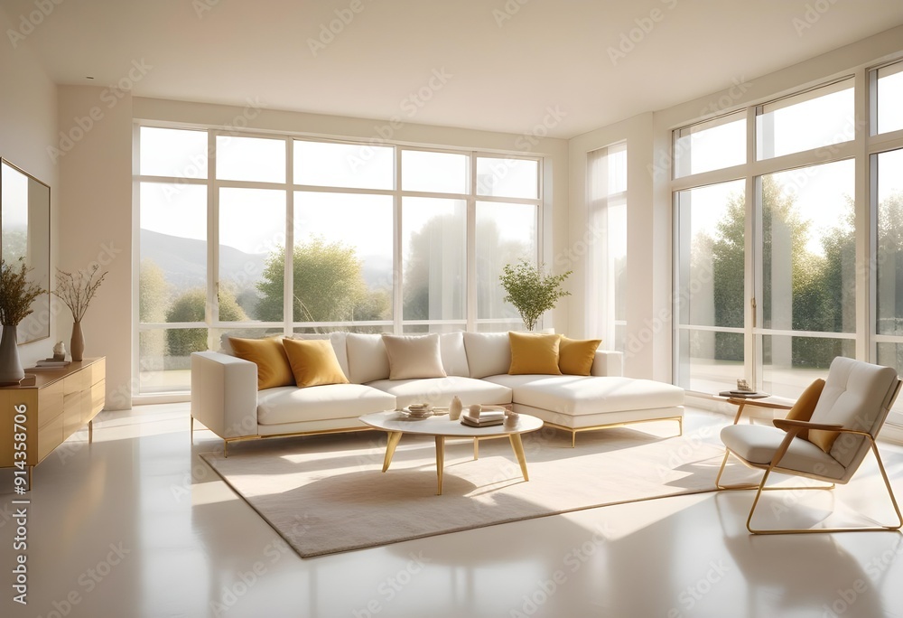 White and gold theme interior modern minimalism photo realism neww Style 3d Paints Doodle Illustration Deep View High Results 4k HD White and gold theme interior modern minimalism photo realism neww Style 3d Paints Doodle Illustration Deep View High Results 4k HD