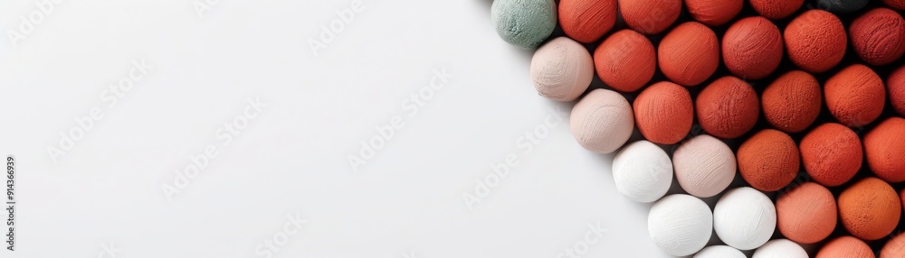 Obraz premium a sholdericon element, a 3D clay style, lsolated on white background