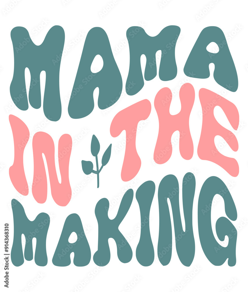 Retro, Pregnency, Craft Design. T-shirt Design. Illustration Retro, Pregnency, Craft Design. T-shirt Design. Illustration
