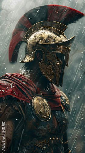 portrait of a spartan