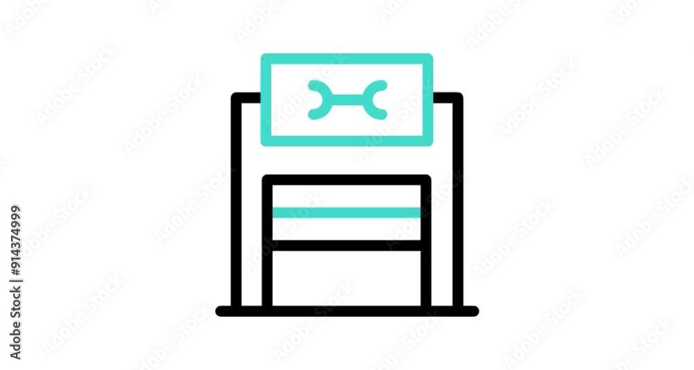 illustration of a stop