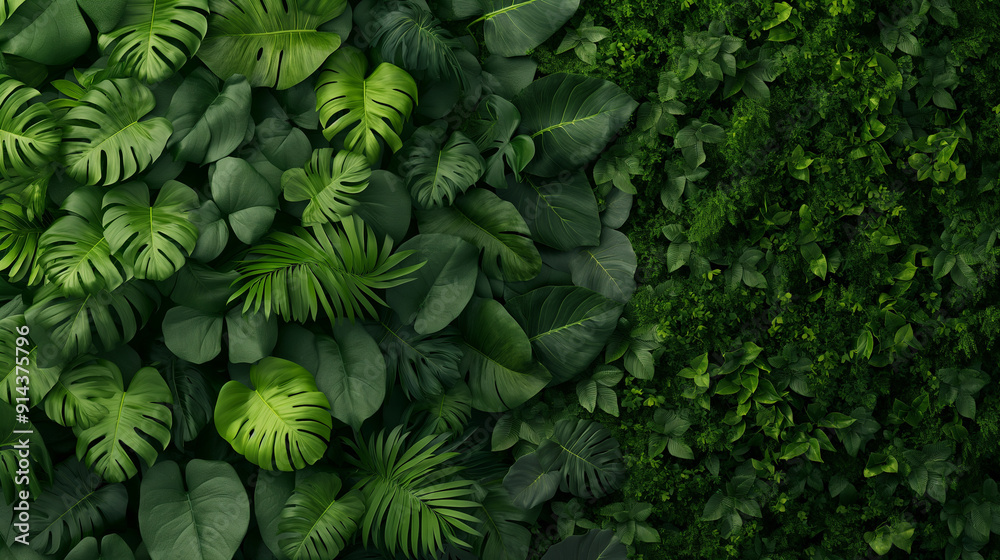 A lush green plant with leaves that are shaped like a heart