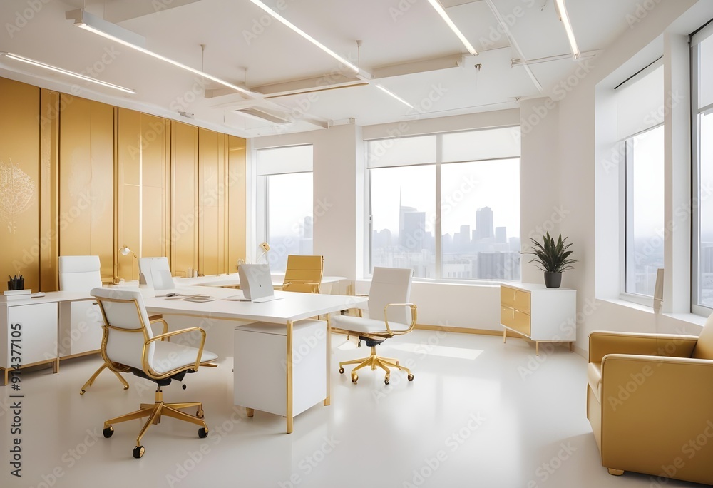 White and gold theme interior modern minimalism photo realism neww Style 3d Paints Doodle Illustration Deep View High Results 4k HD White and gold theme interior modern minimalism photo realism neww Style 3d Paints Doodle Illustration Deep View High Results 4k HD