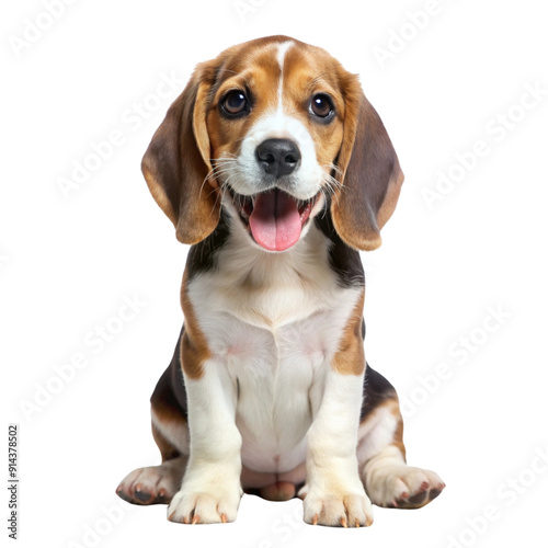 beagle puppy, transparent background