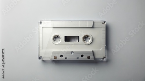 music tape cassette with a straight design , vintage, audio, music, cassette, tape, retro,plastic, technology, analog, old school