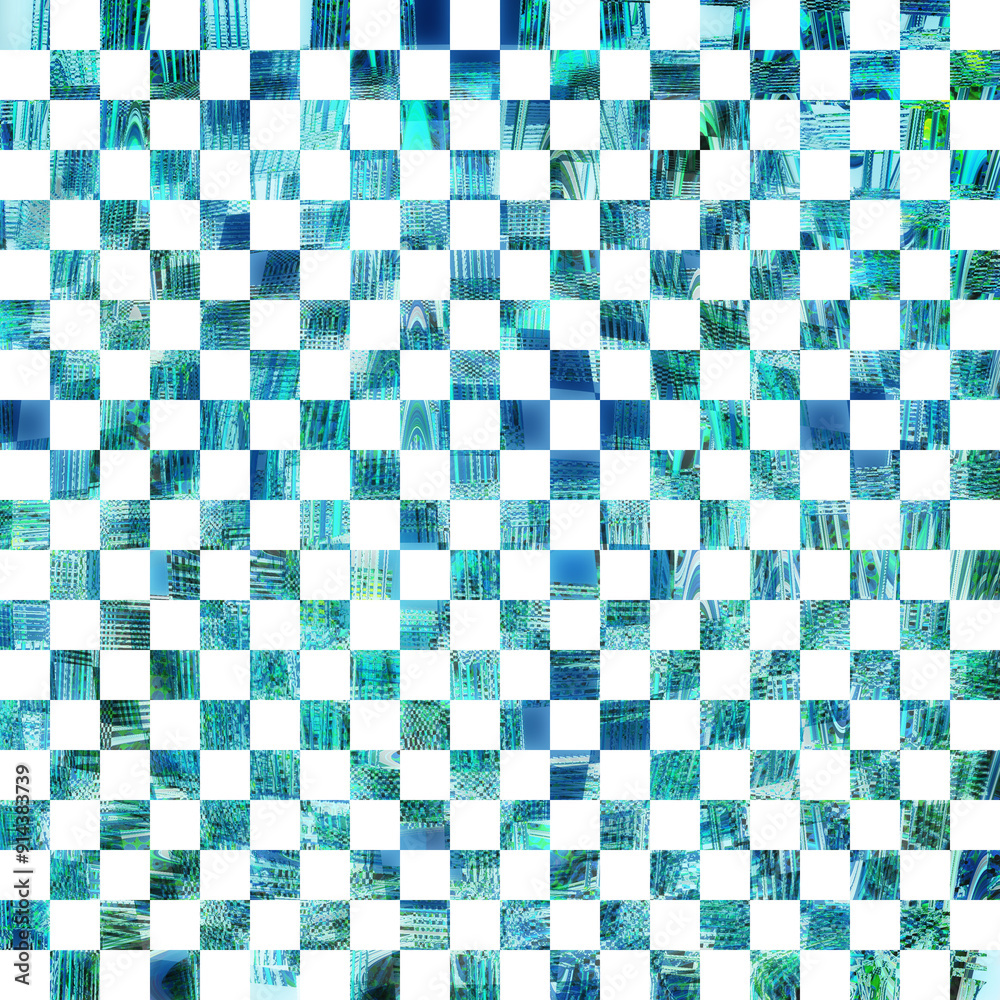 Checkered pattern with watercolor seamless pattern . digital painting . pastel trendy elements . Checkered pattern with watercolor seamless pattern . digital painting . pastel trendy elements .