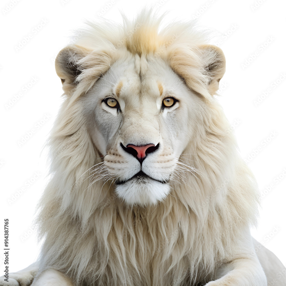 White Lion, Transparent background White Lion, Transparent background