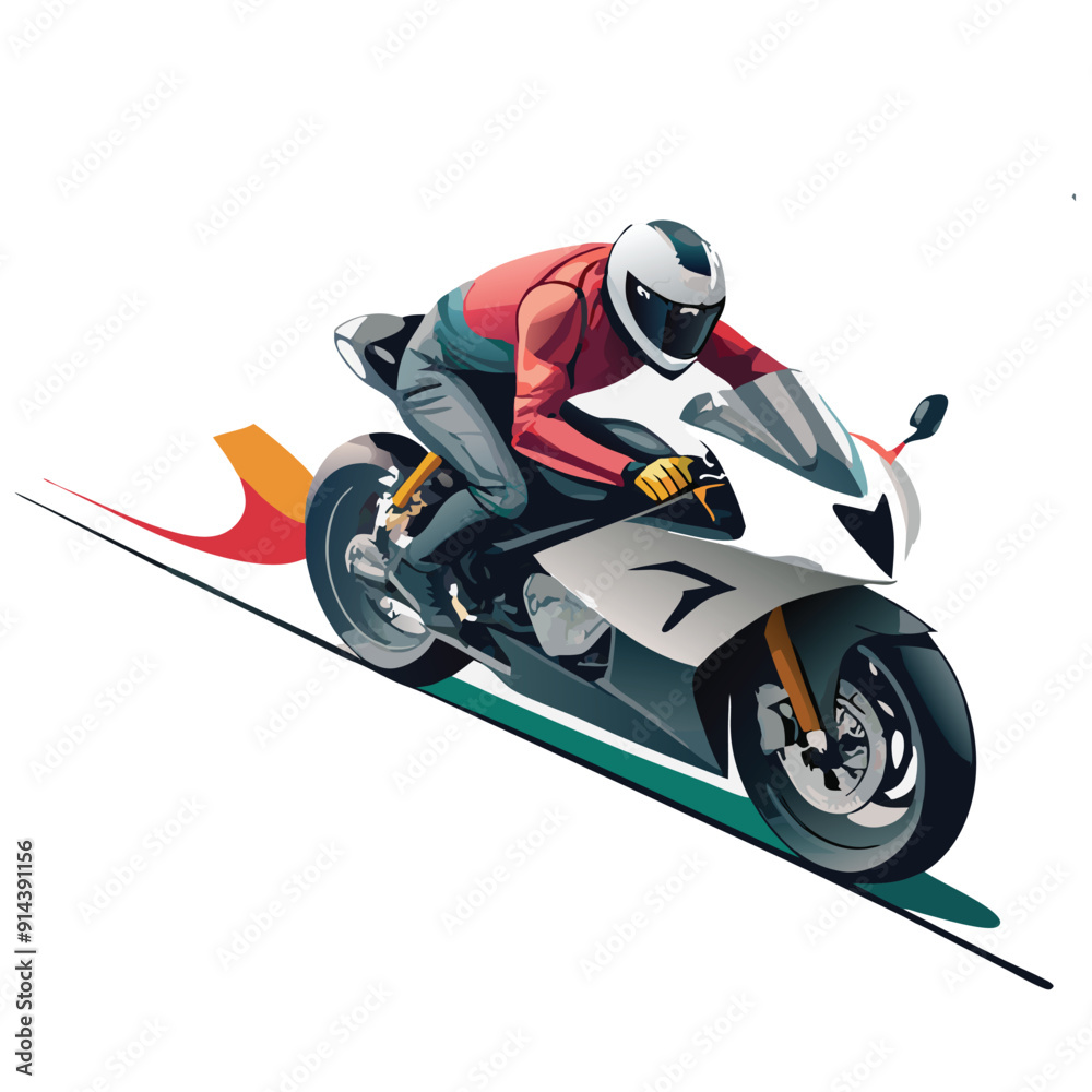 Sport motorcycle vector Sport motorcycle vector