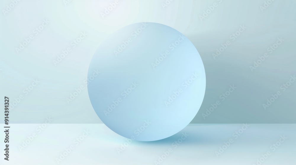a blue circle on a white background with a pastel color gradient a blue circle on a white background with a pastel color gradient