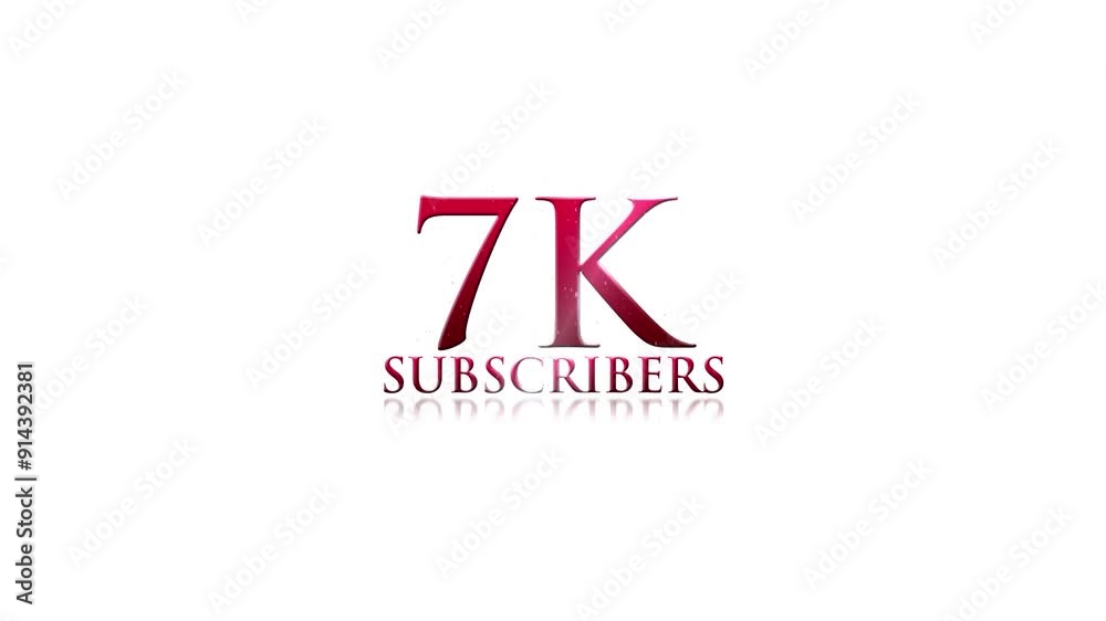 7k Subscribers, 7k Subscription Logo Animation Videos 7k Subscribers, 7k Subscription Logo Animation Videos