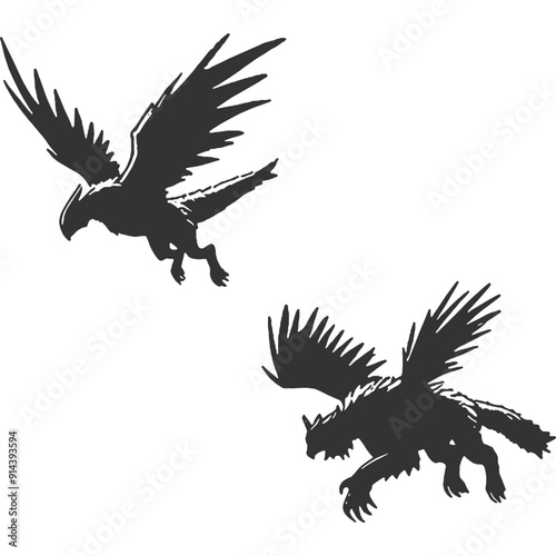 Loyalty Enforced Vintage Illustration Vector