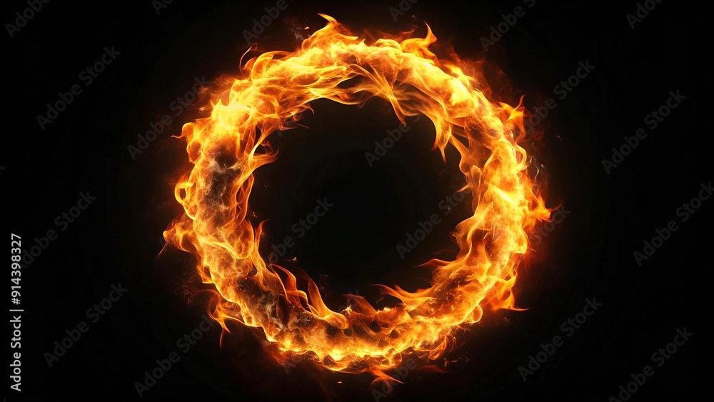 Abstract Fire Circle: A Symphony of Colors and Motion Generative AI Abstract Fire Circle: A Symphony of Colors and Motion Generative AI
