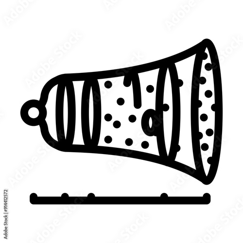 origin of the universe unsolved mystery line icon vector. origin of the universe unsolved mystery sign. isolated contour symbol black illustration