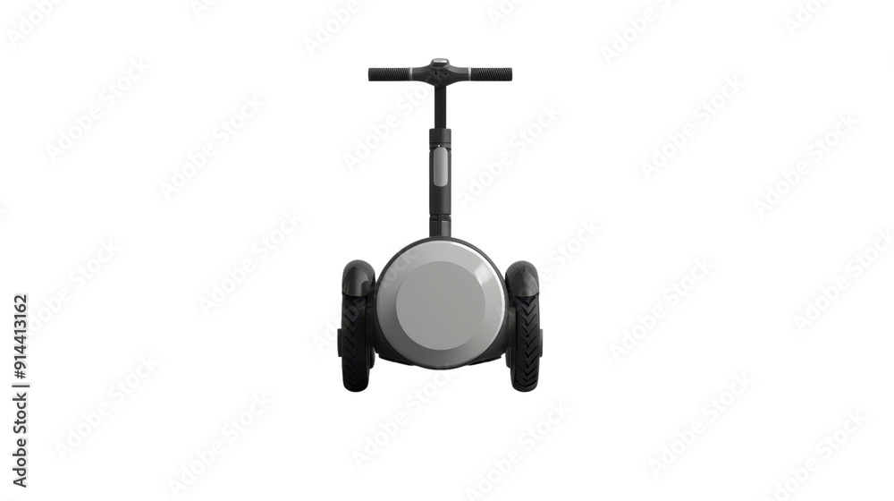 Naklejka premium Electric scooter segway on transparent background
